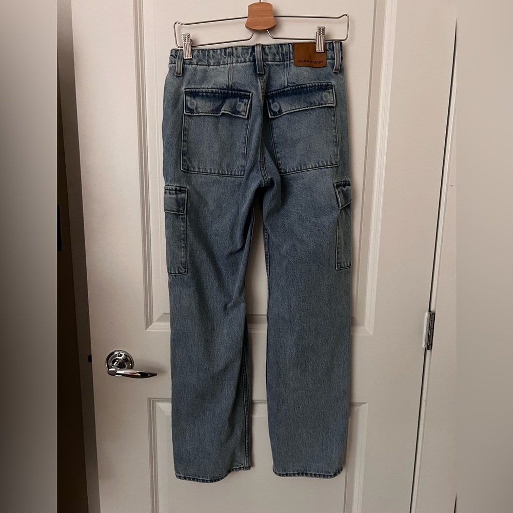 Aritzia Denim Forum The '90s Edie Lo-Rise Cargo Jean - Picture 8 of 11